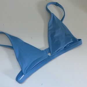 Aerie blue bikini top